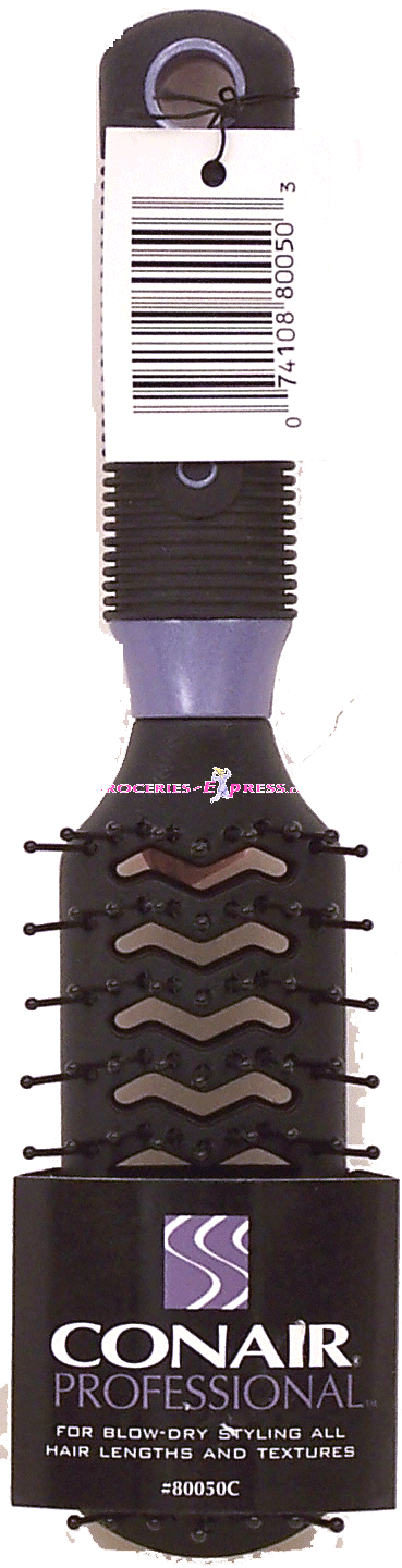 conair&nbsp;professional&nbsp;plastic bristle brush for blow-dry styling all hair lengths and textures Full-Size Picture